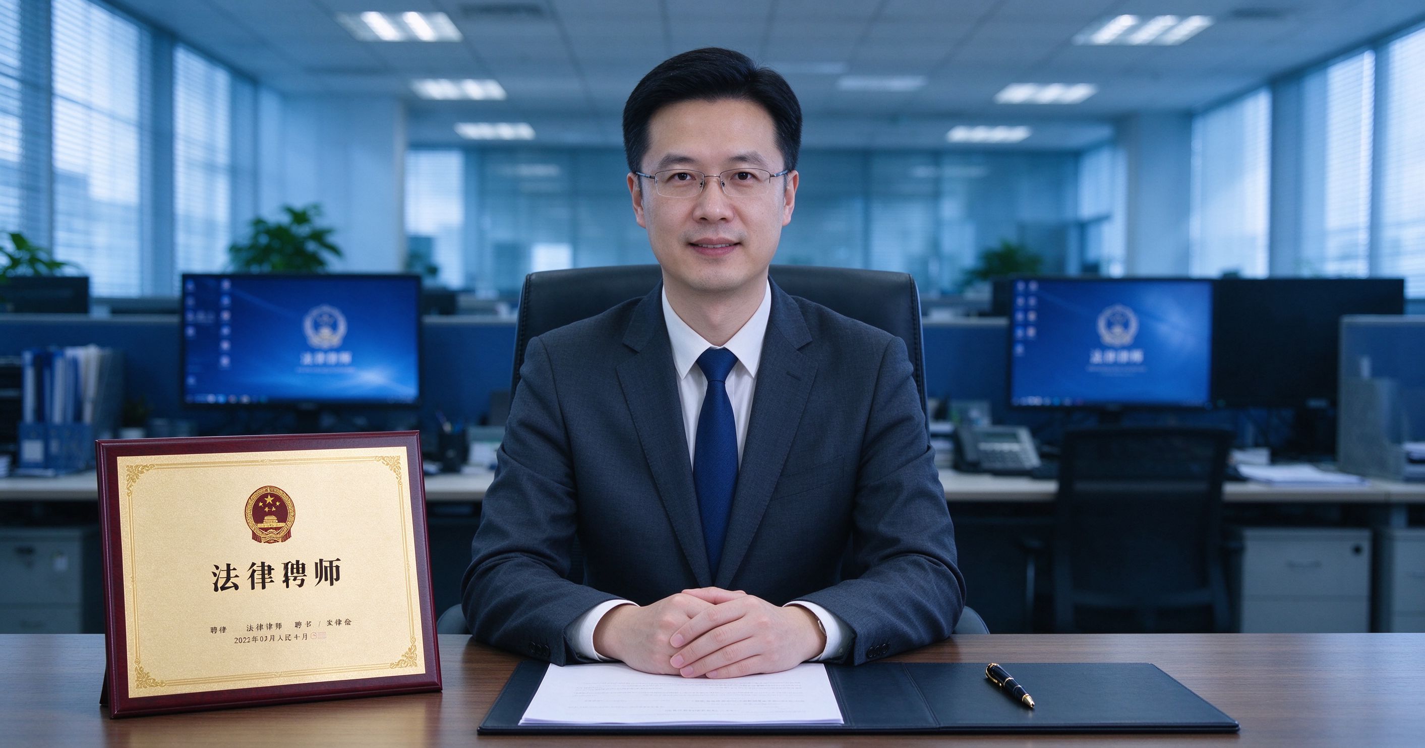 被荣聘为法治网法律顾问