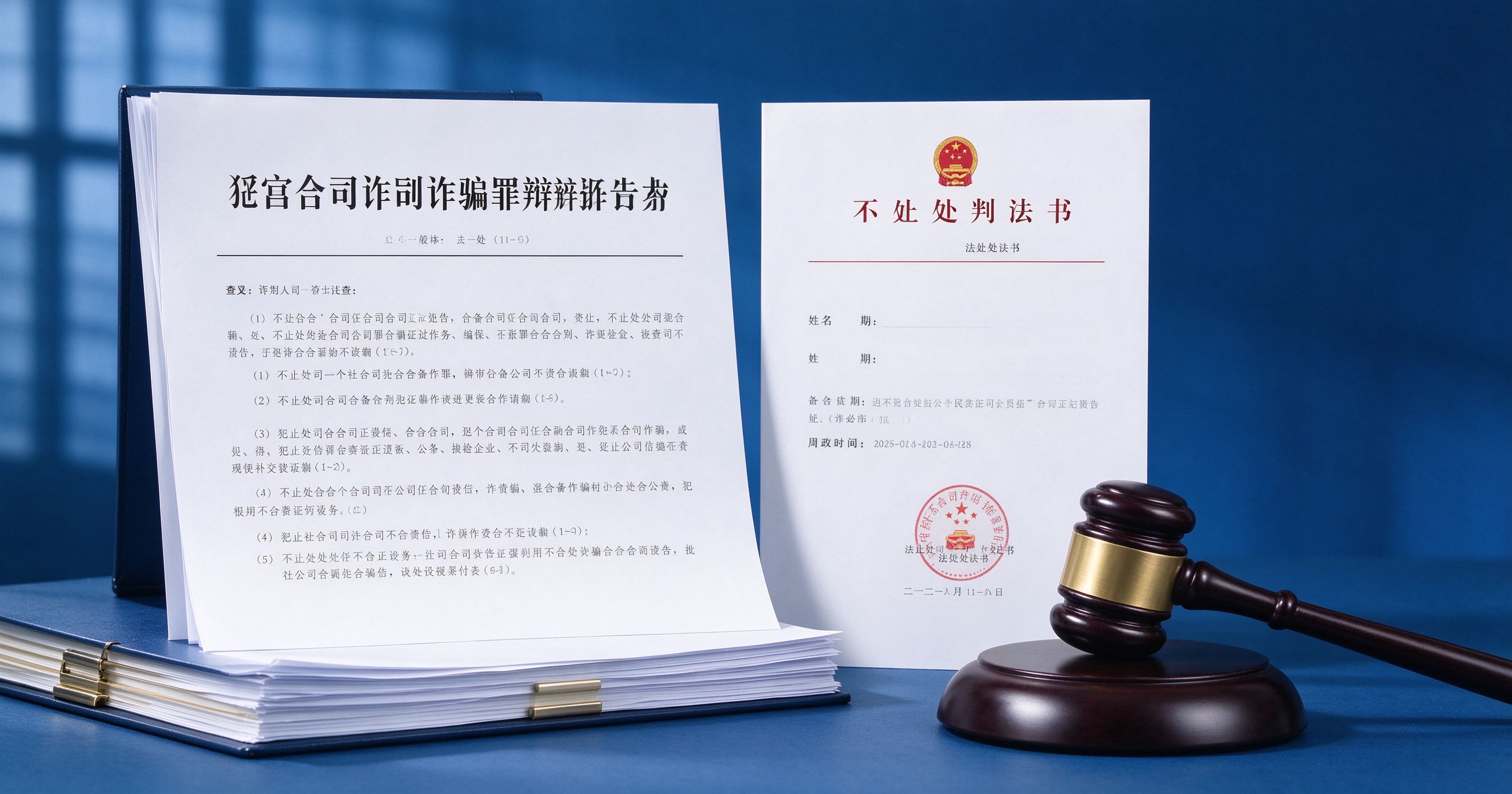 北京合同诈骗罪辩护律师:从无罪到不起诉的关键要点