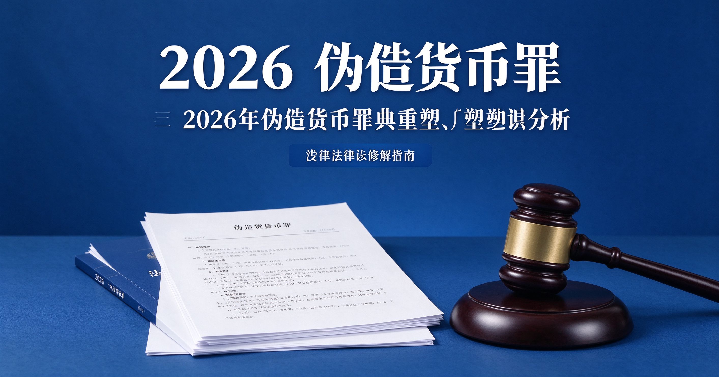 解锁2026年伪造货币罪典型案例,助你重塑法律认知