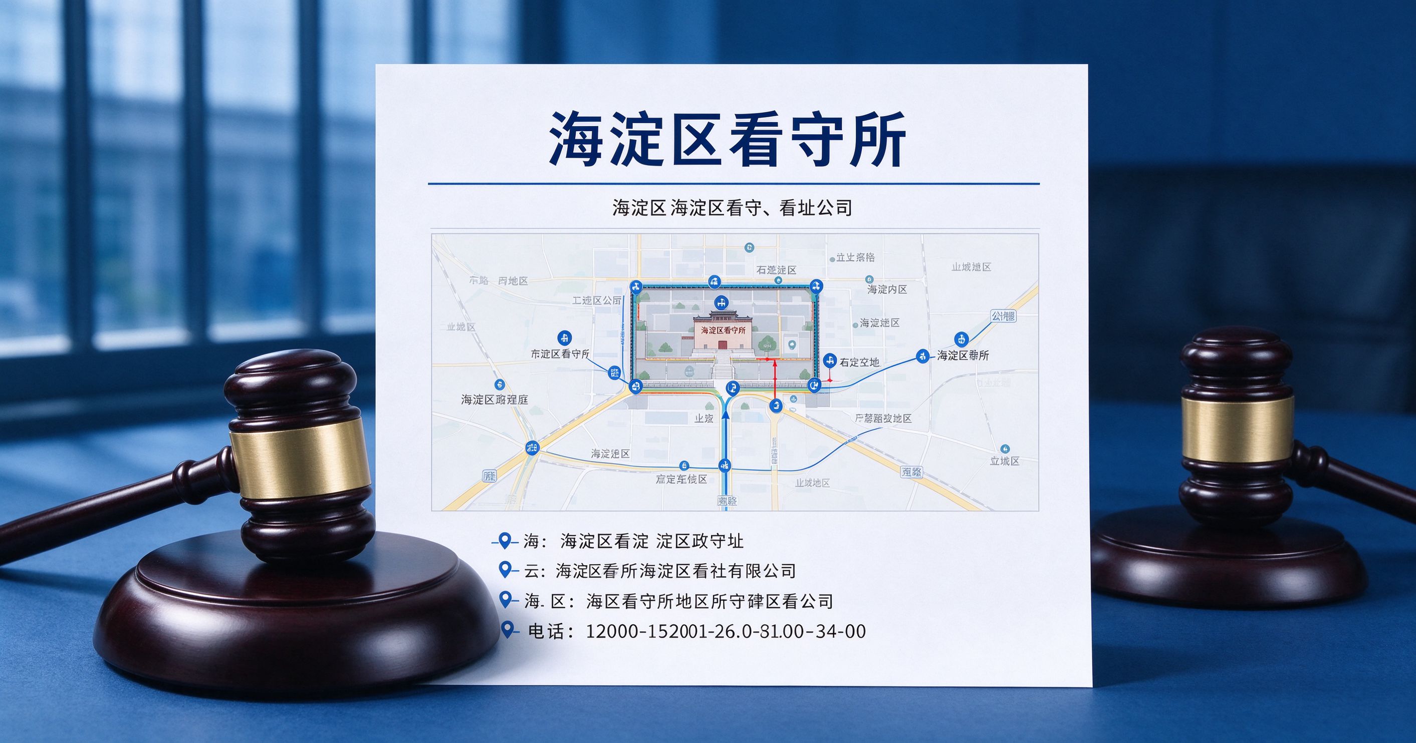 北京市海淀区看守所位置在哪里?海淀看守所详细地址、路线地图、电话号码