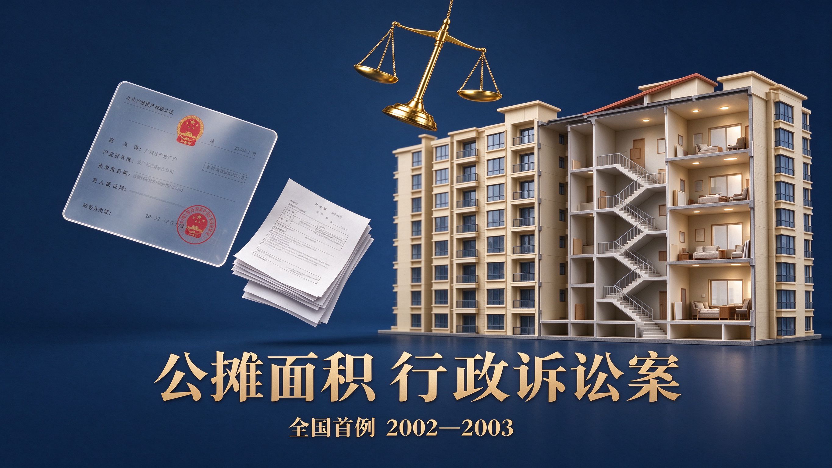 全国首例公摊面积行政诉讼案始末|代理记