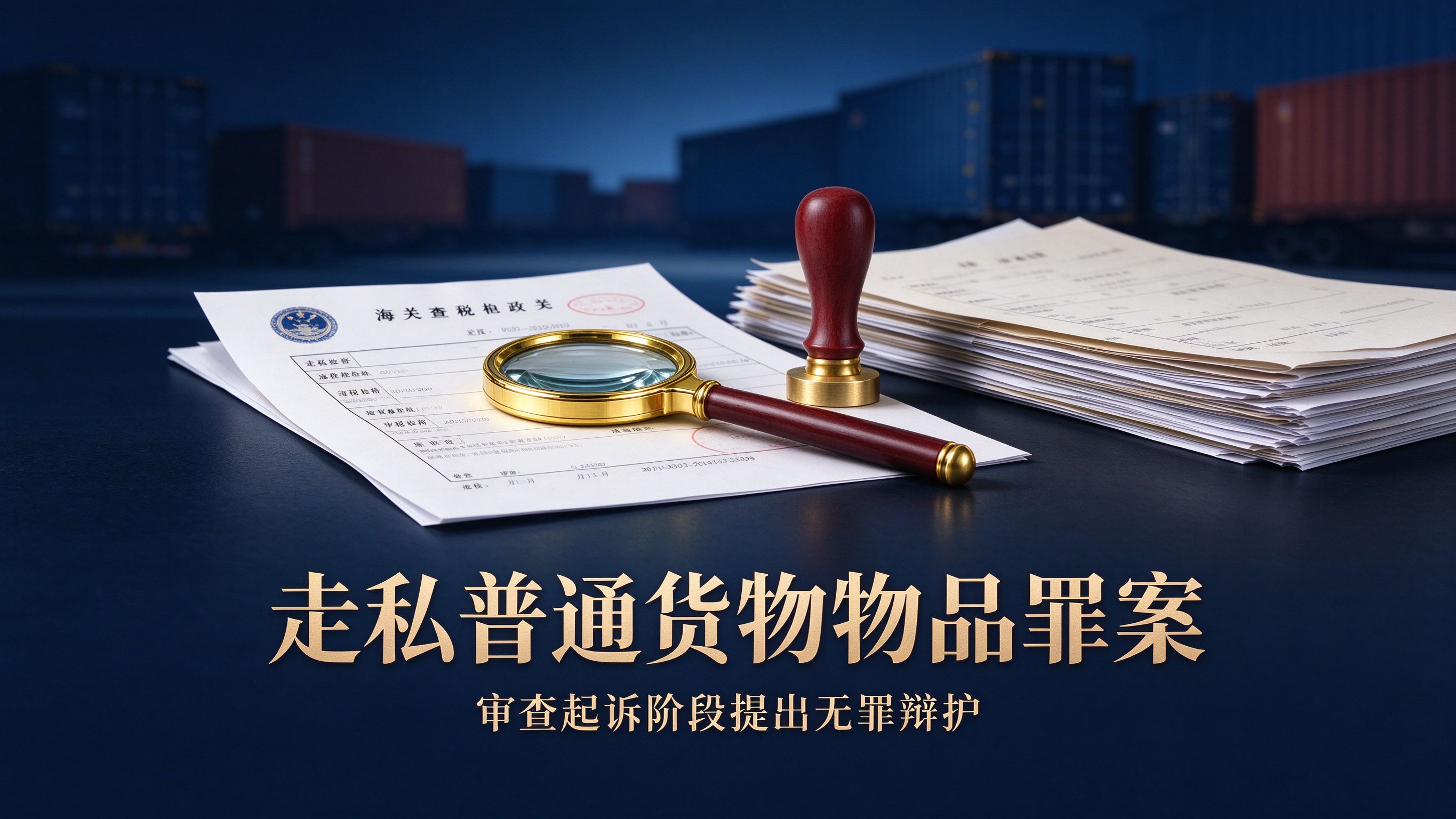 走私普通货物、物品罪辩护:事实认定与税额审查是关键