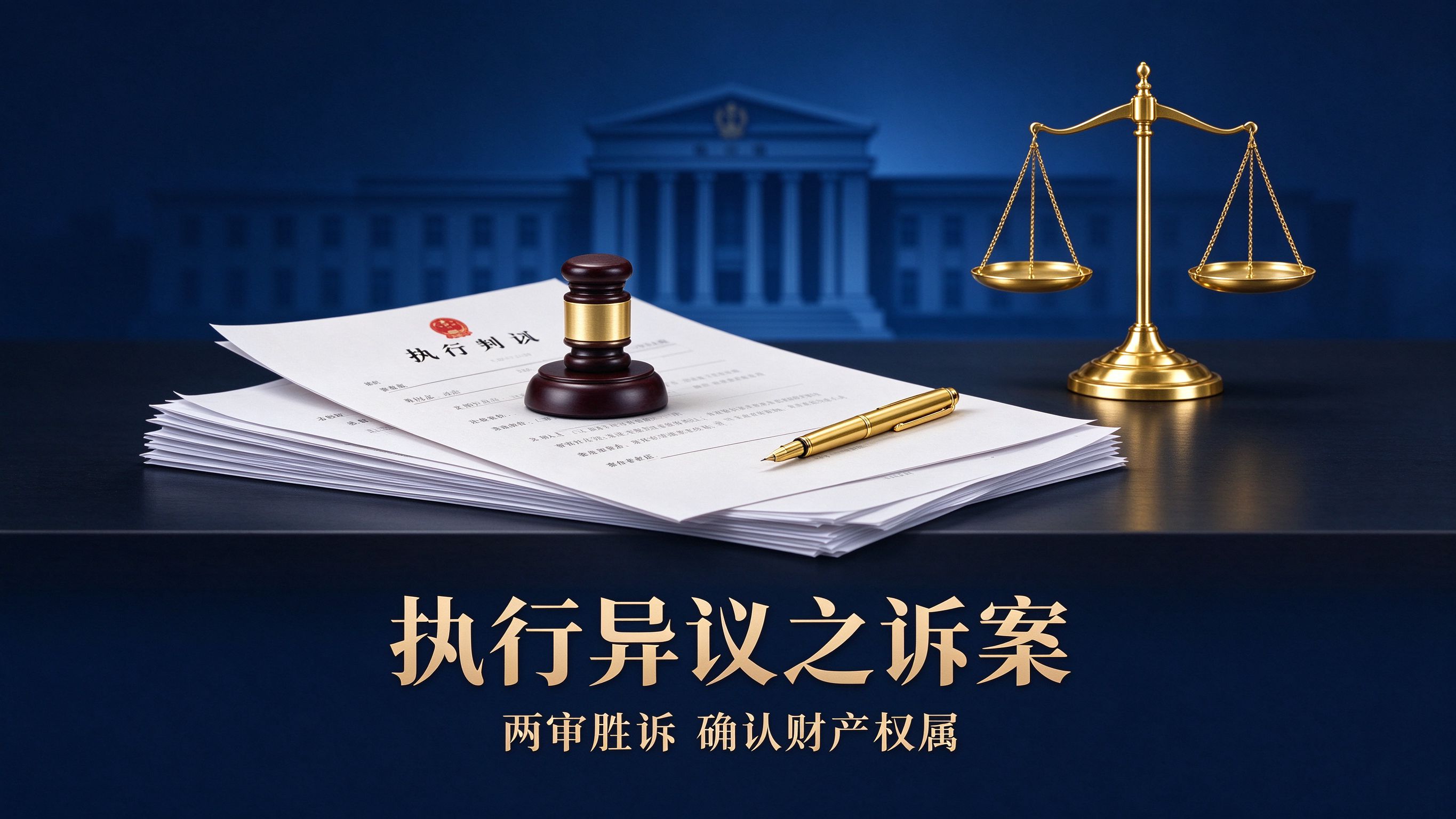 谈执行异议案:财产被执行的,先看权属在谁手里