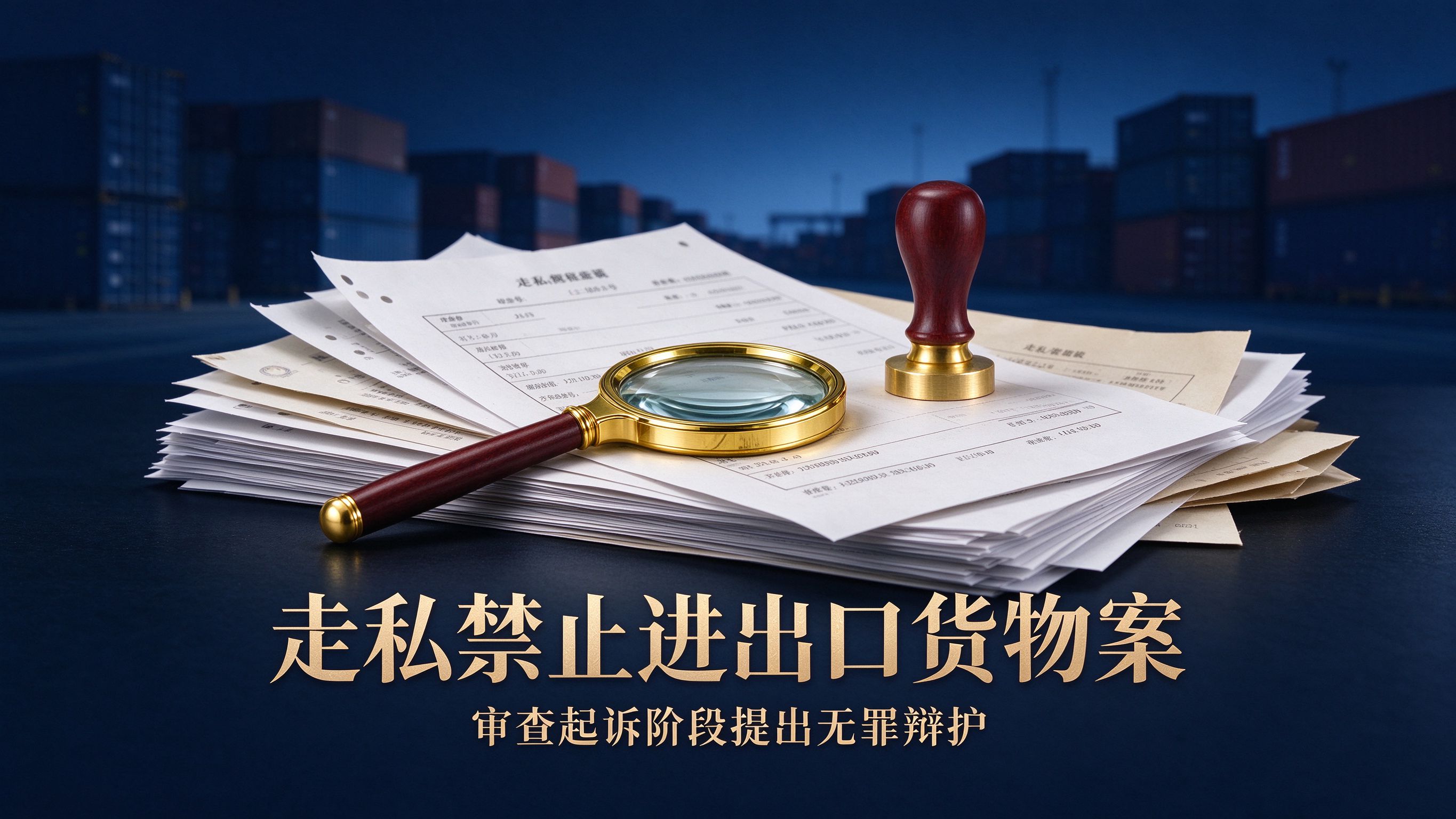 走私禁止进出口货物案的辩护:对象认定与主观明知
