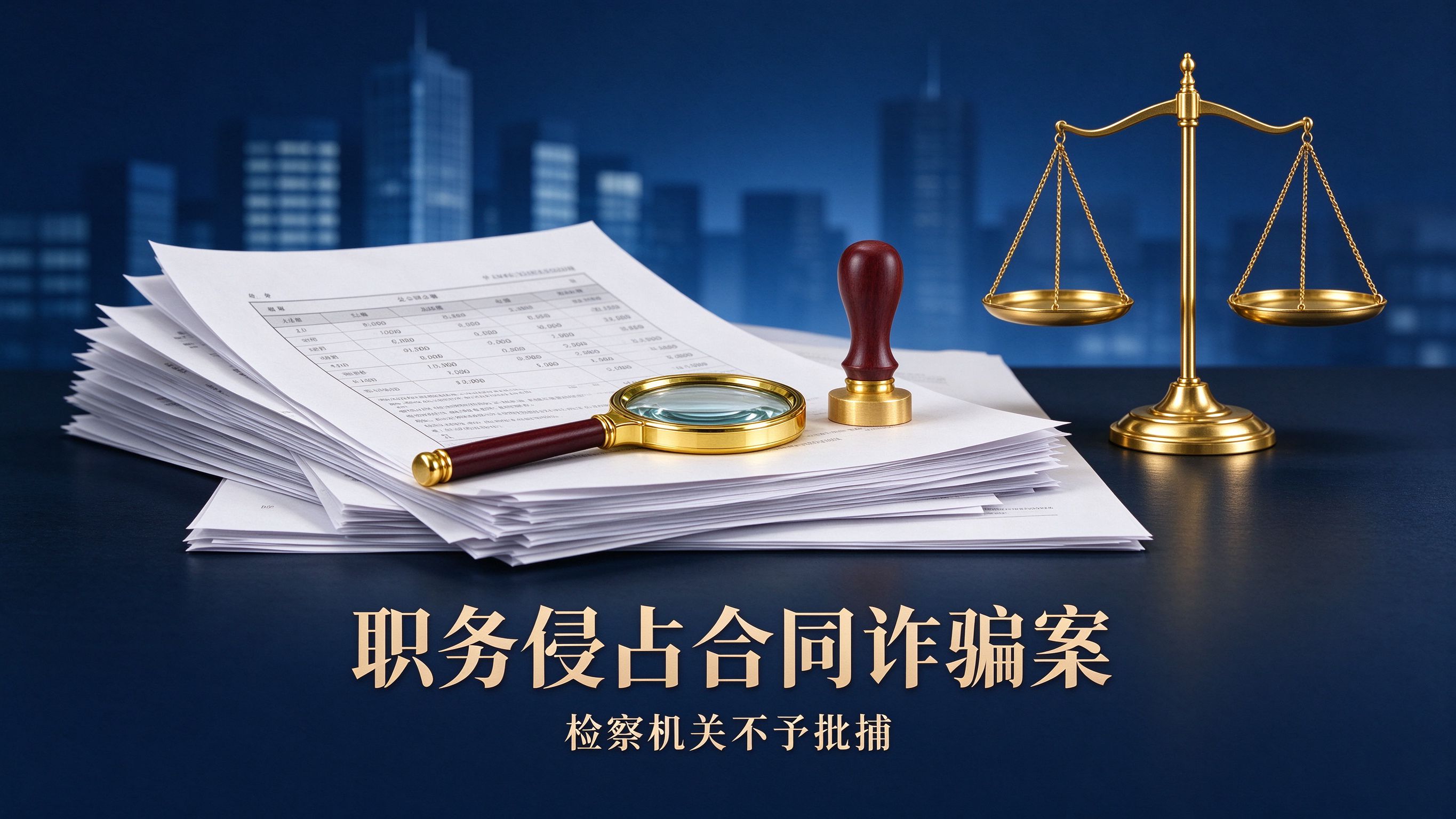吴某等三人涉嫌职务侵占、合同诈骗罪案:深圳市检察机关不予批捕