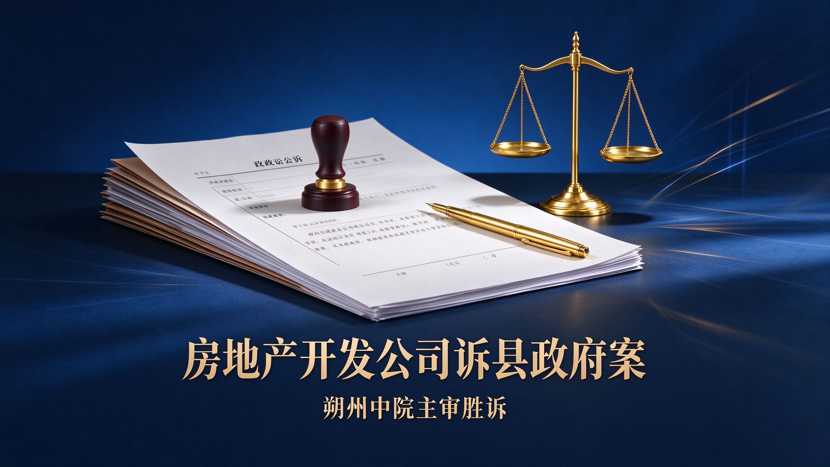 山西某房地产开发公司诉某县政府行政诉讼案:朔州市中级人民法院主审胜诉