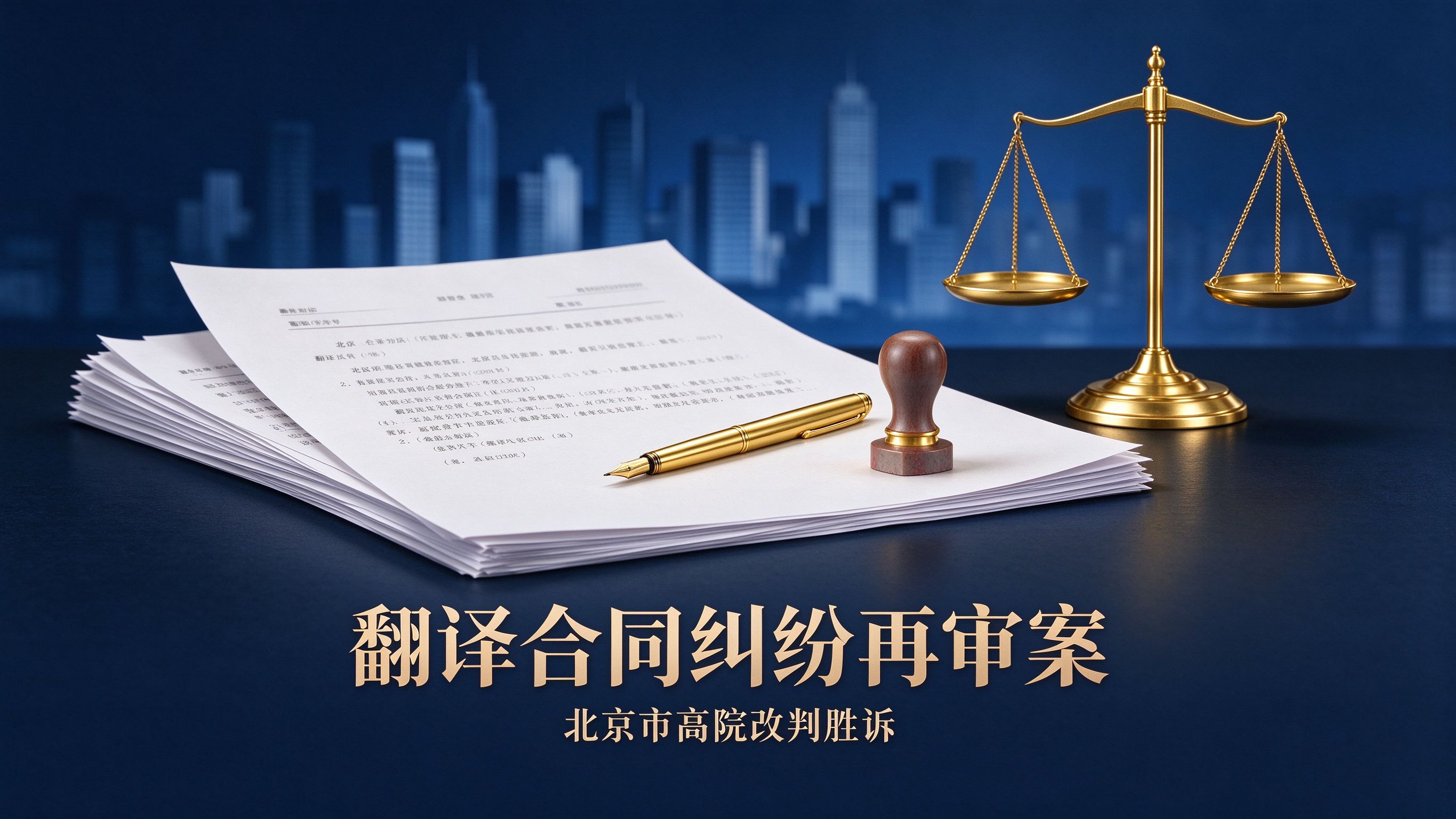 翻译合同纠纷的再审:生效裁判怎么纠正