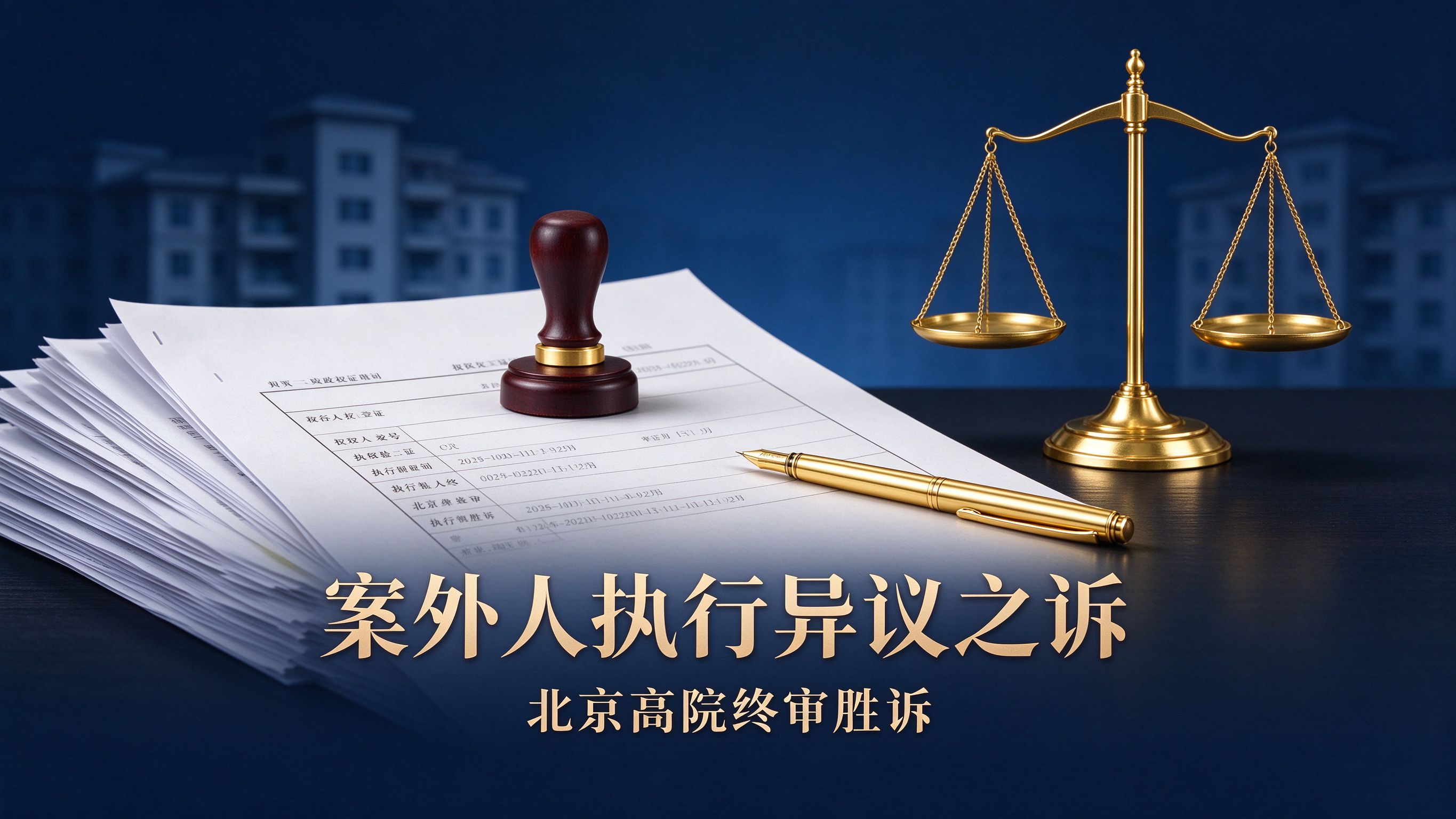 案外人执行异议之诉:房产被执行的,案外人怎么主张权利