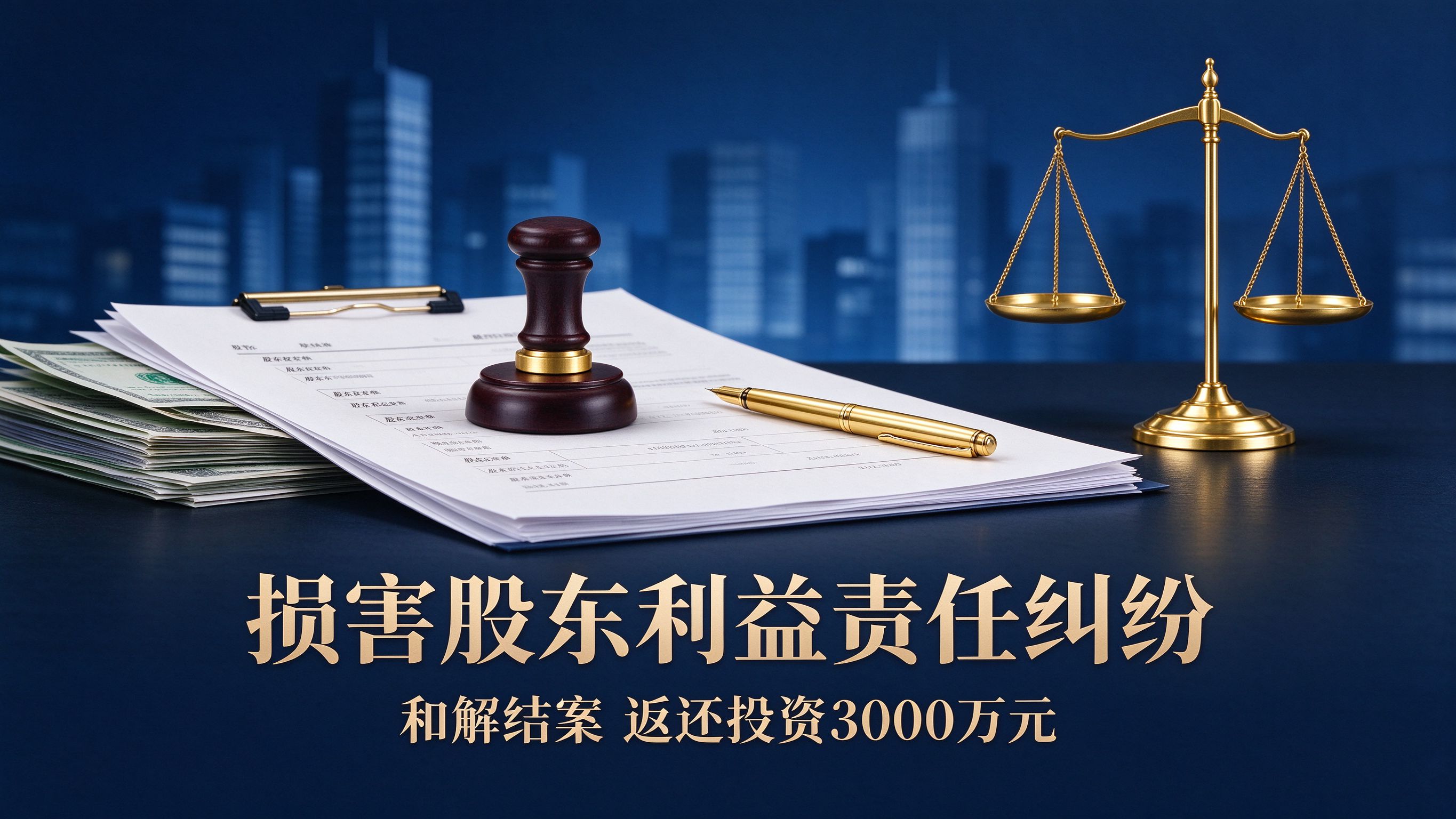 损害股东利益责任之诉：投资款怎么要回